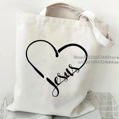 Modern Faith Statement Tote Bag