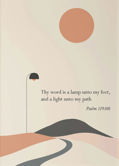 Christian Bible Verse Wall Art Decor 