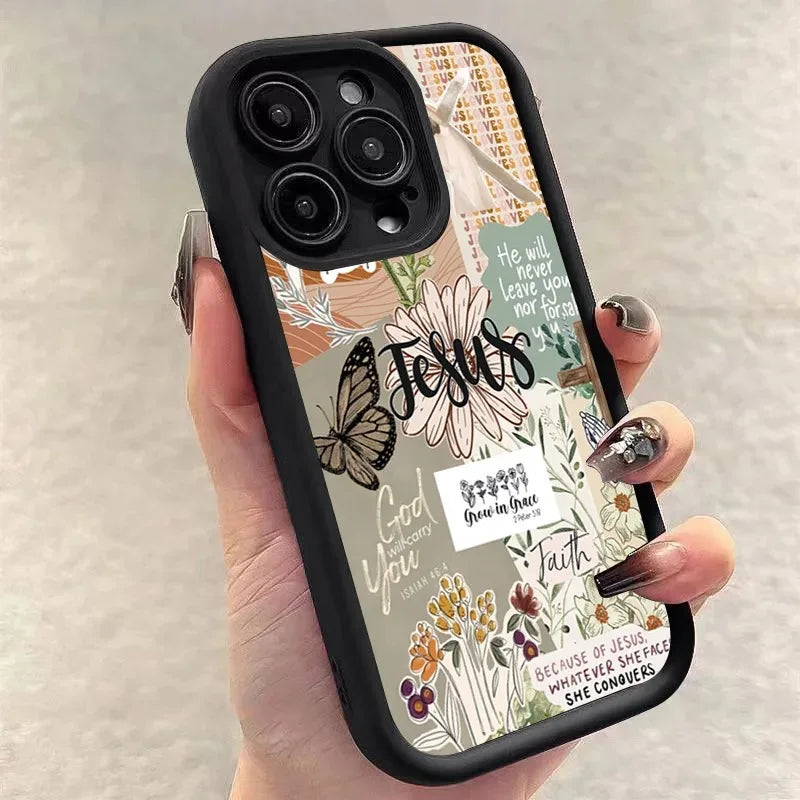 Collage Christian Faith Phone Case