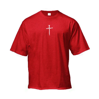 Minimalist Chest Cross T-Shirt