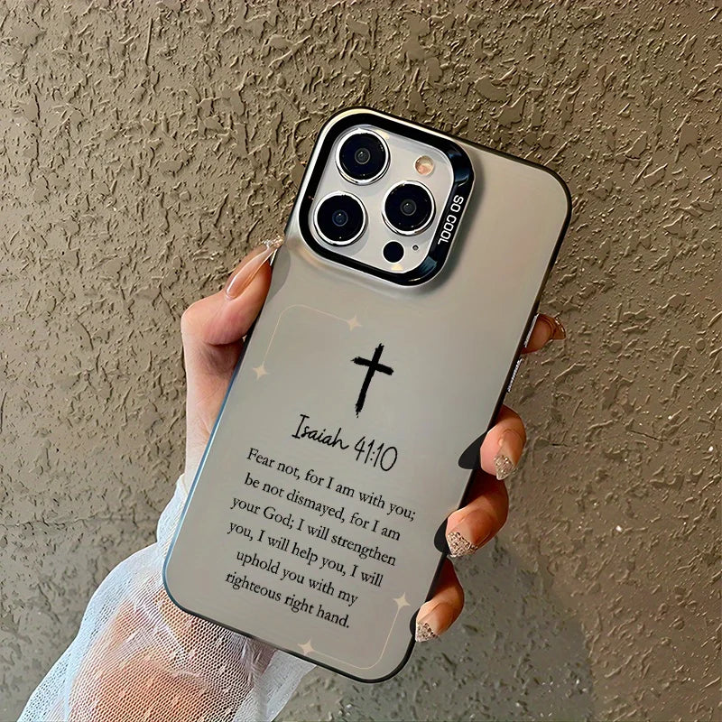 Isaiah 41:10 Verse iPhone Case 