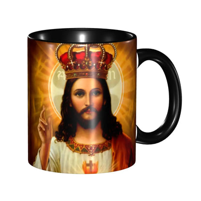 Tazza in ceramica Gesù Re dei Re