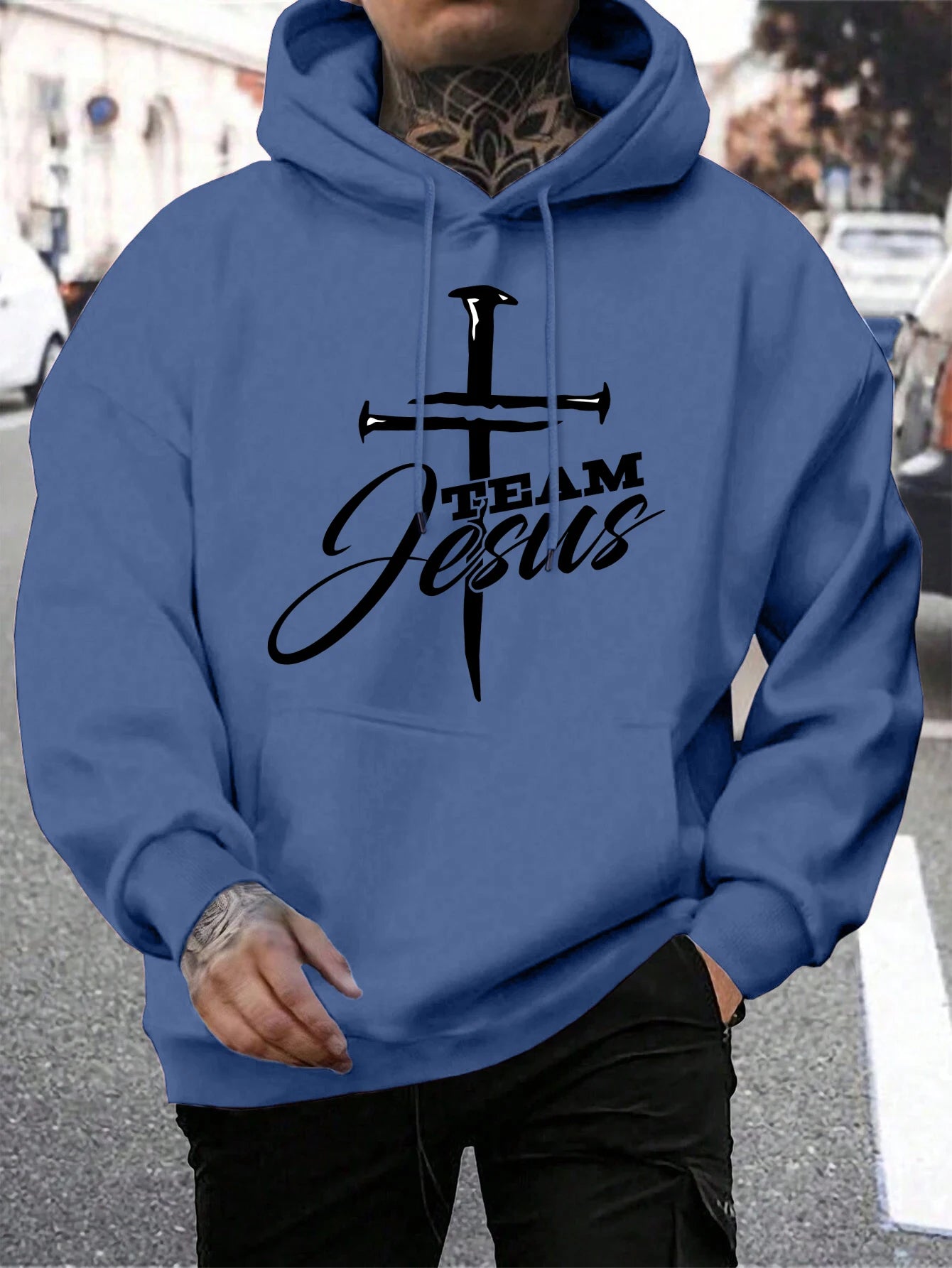 Team Jesus Letter Sweatshirt 