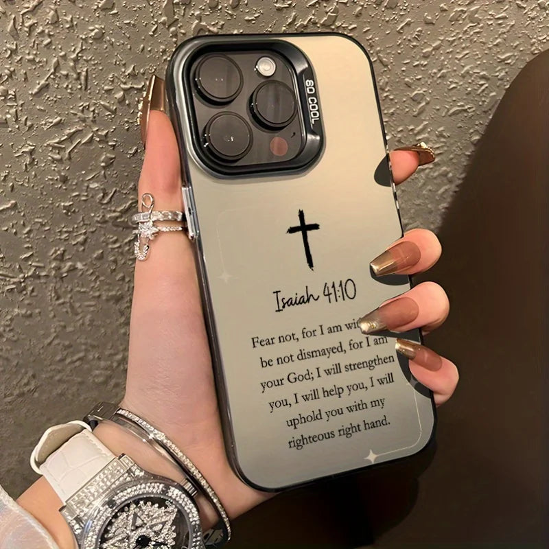 Isaiah 41:10 Verse iPhone Case 