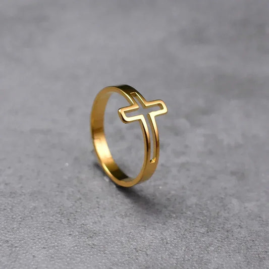 Anello a croce