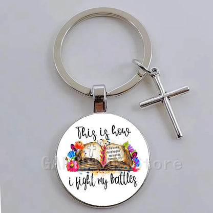 Inspirational Medallion Keyring