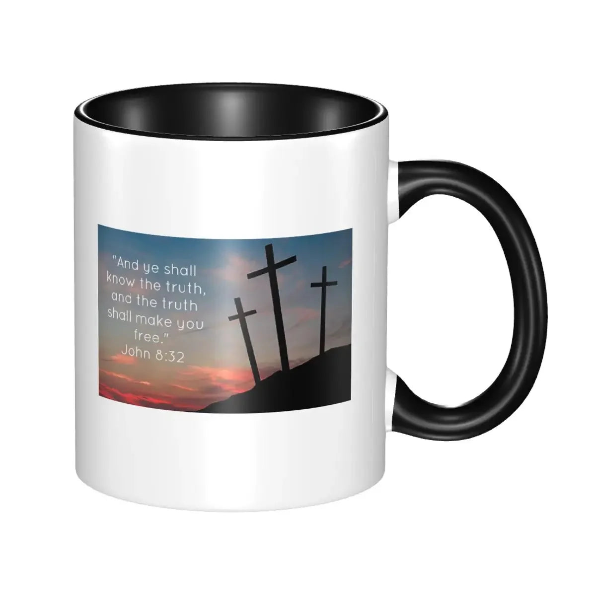 Caneca Cruz Cristã de Jesus