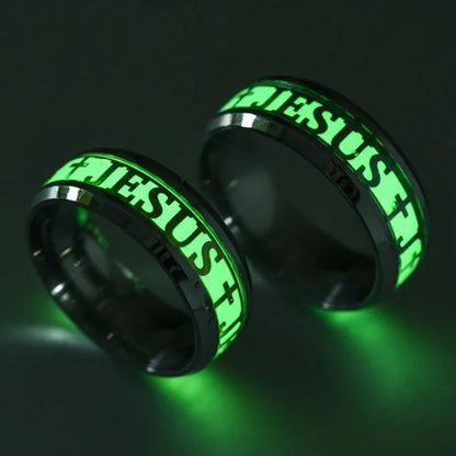 Glow-in-the-Dark Jesus Ring