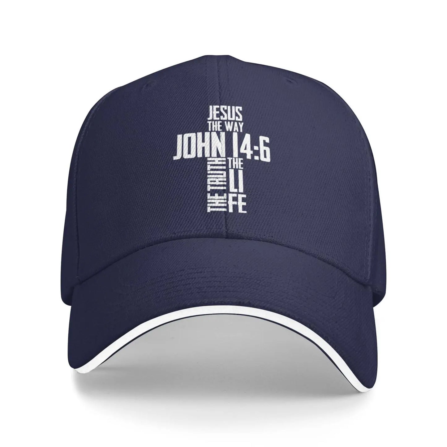 John 14:6 Cross Cap