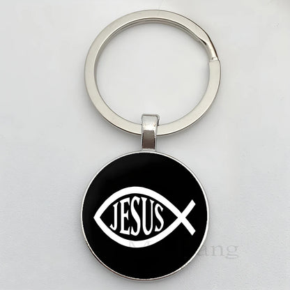 Eu amo Jesus chaveiro