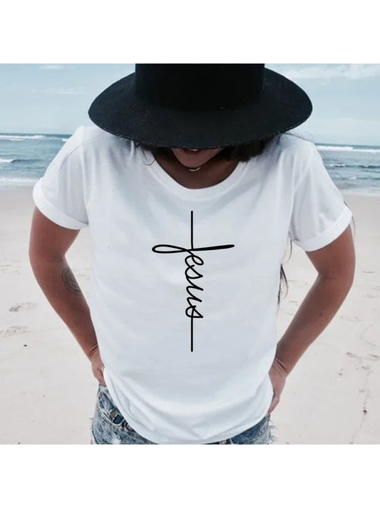 Jesus Cotton T-Shirt 