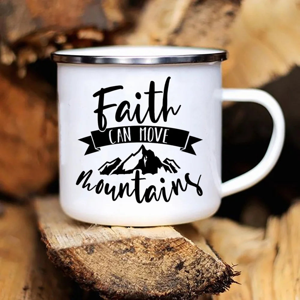 Faith Can Move Mountains Mugs