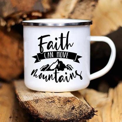 Faith Can Move Mountains Mugs
