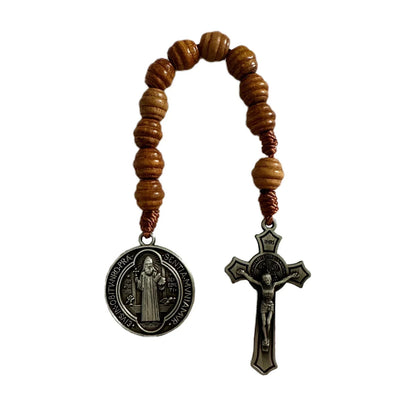 St. Benedict Pocket Rosary with Crucifix