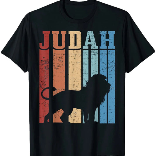 Camiseta com design do Leão de Judá