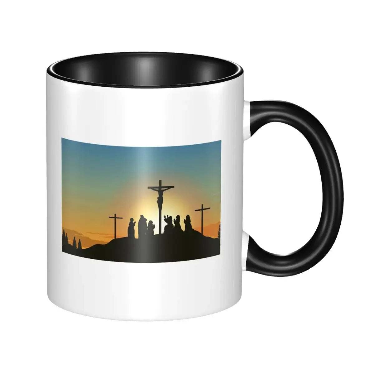Caneca Cruz Cristã de Jesus