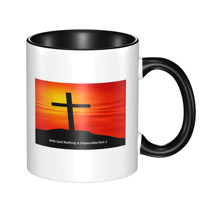 Caneca Cruz Cristã de Jesus