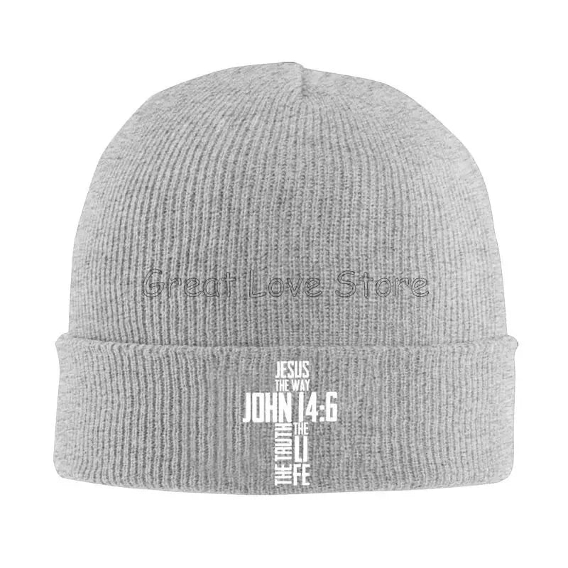Christian John 14:6 Beanie Hat
