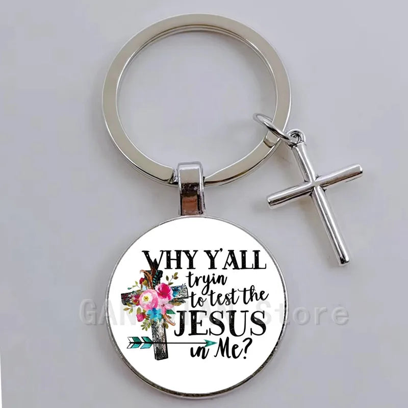 Inspirational Medallion Keyring