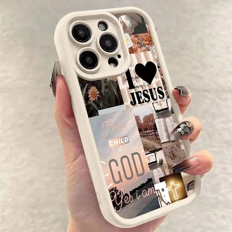 Collage Christian Faith Phone Case