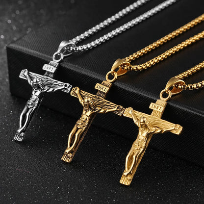 Christian Cross Pendant Necklace