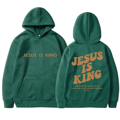 Jesus Is King Men’s Hoodie
