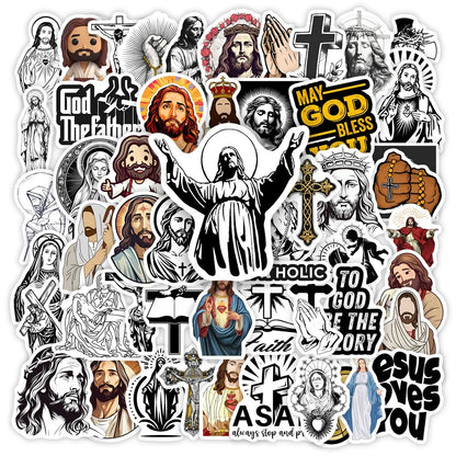 Jesus Bible God Stickers 