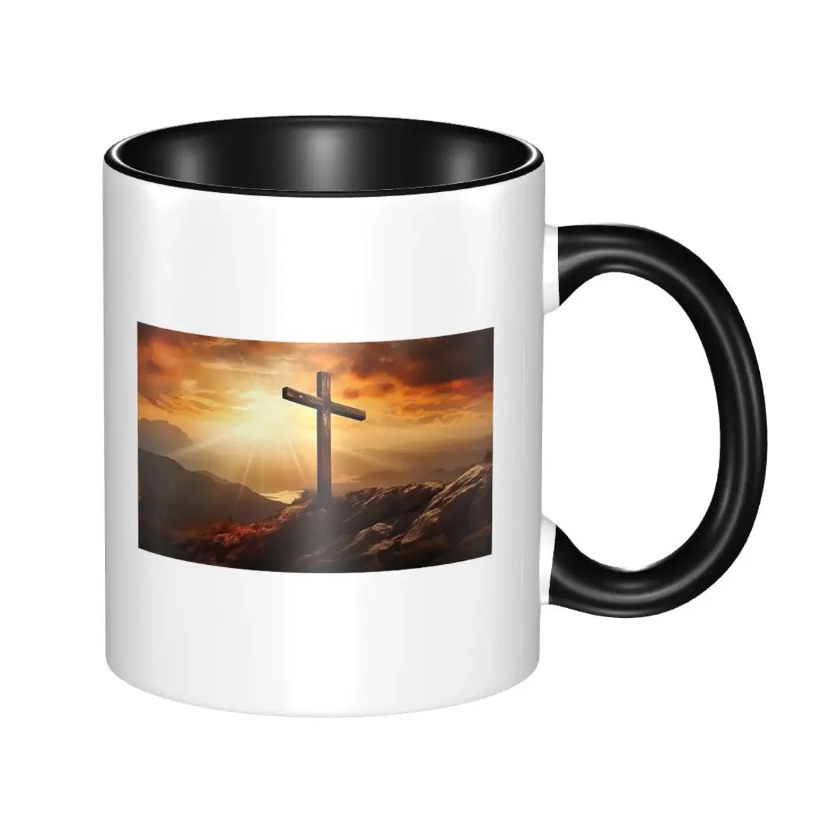 Caneca Cruz Cristã de Jesus