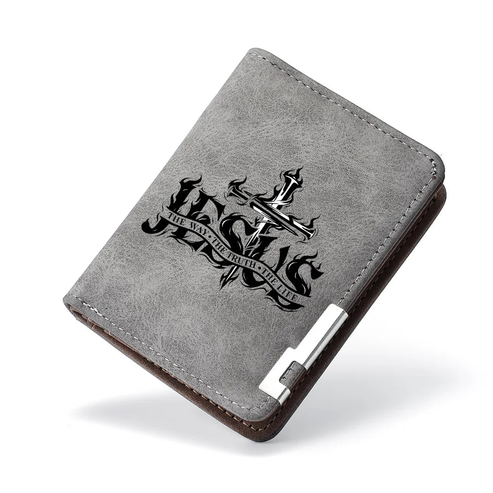 Jesus Cross Bifold Wallet