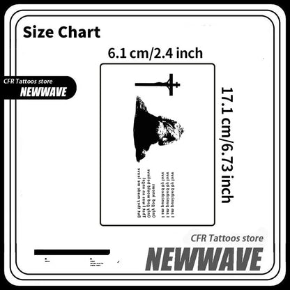 Devotional Scene Temporary Tattoos