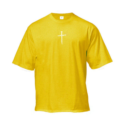 Minimalist Chest Cross T-Shirt