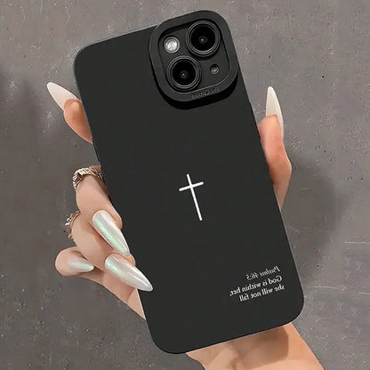 Psalm 46:5 Cross iPhone Case 