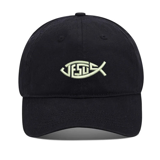 Ichthys Jesus Fish Cap