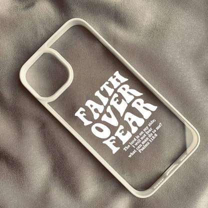 Faith Over Fear iPhone Case