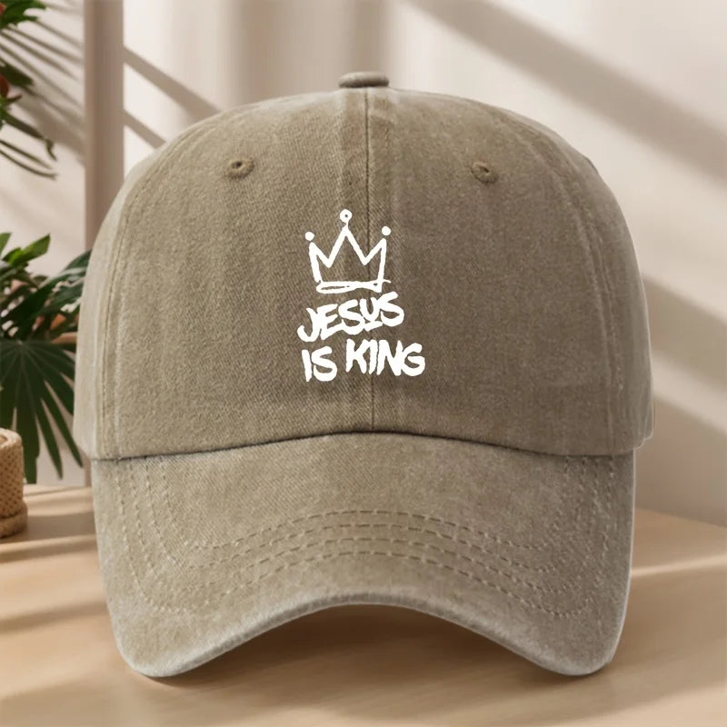 Jesus Is King Cap 