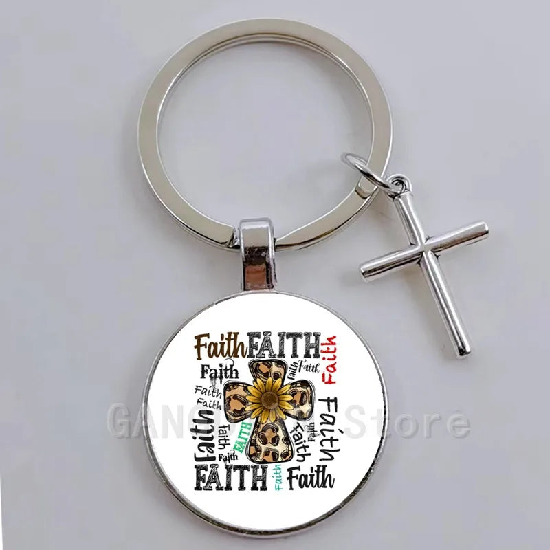 Inspirational Medallion Keyring