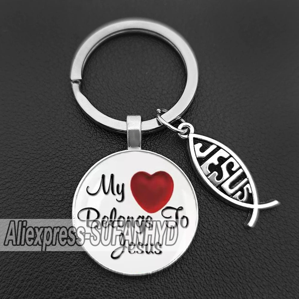 Devotional Medallion Keyring Set