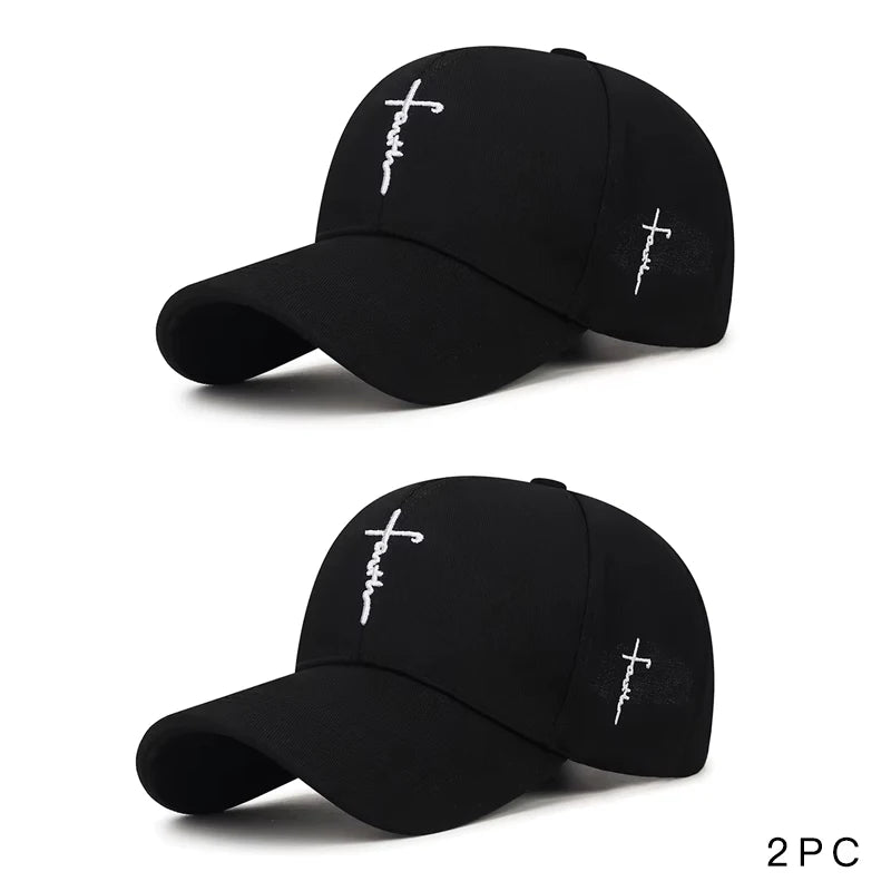 Faith Cross Christian Baseball Cap