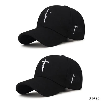 Faith Cross Christian Baseball Cap