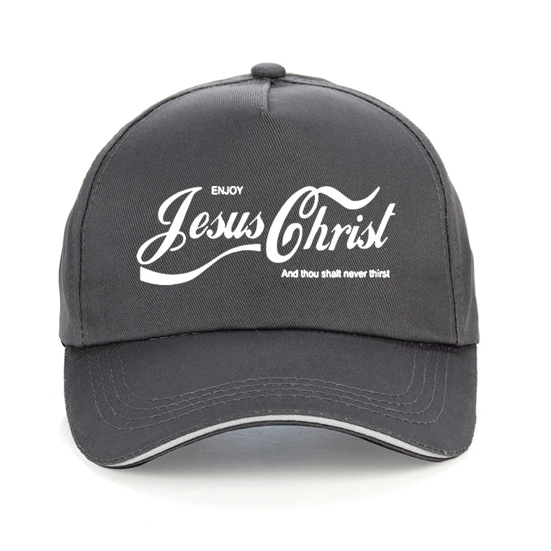 Enjoy Jesus Christ Parody Baseball Cap