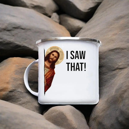 Eu vi aquele Jesus Caneca