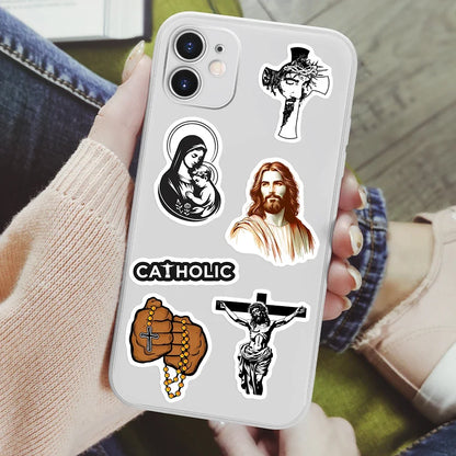 Jesus Bible God Stickers 