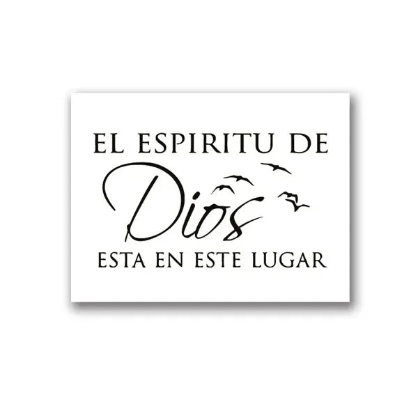Christian Spanish Version Bible Poster 