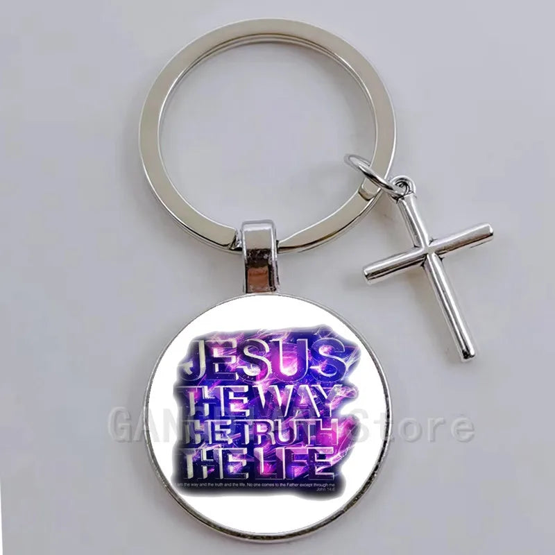Inspirational Medallion Keyring