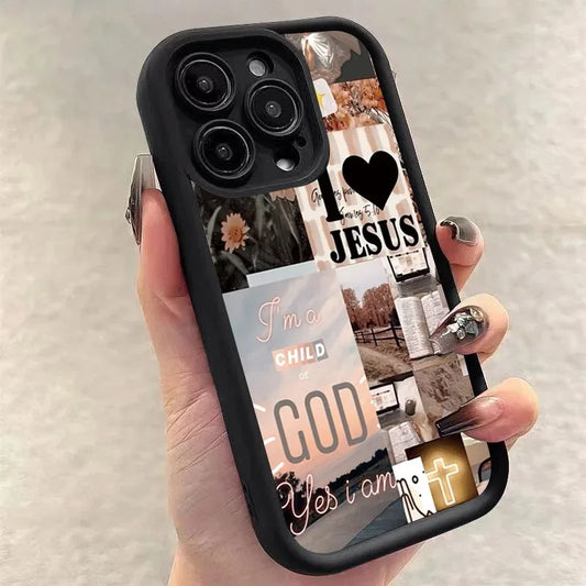 Collage Christian Faith Phone Case