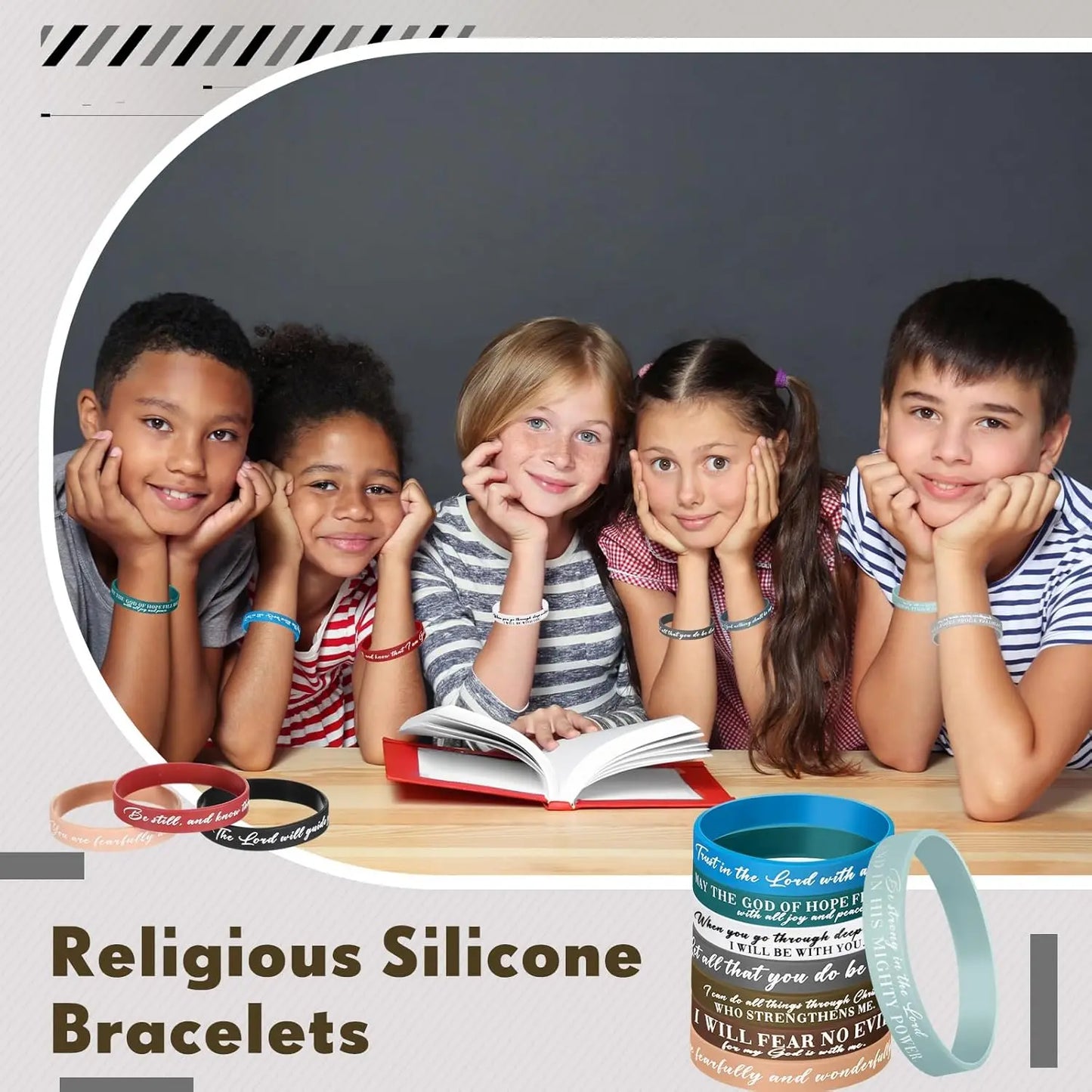 Scripture Silicone Wristbands