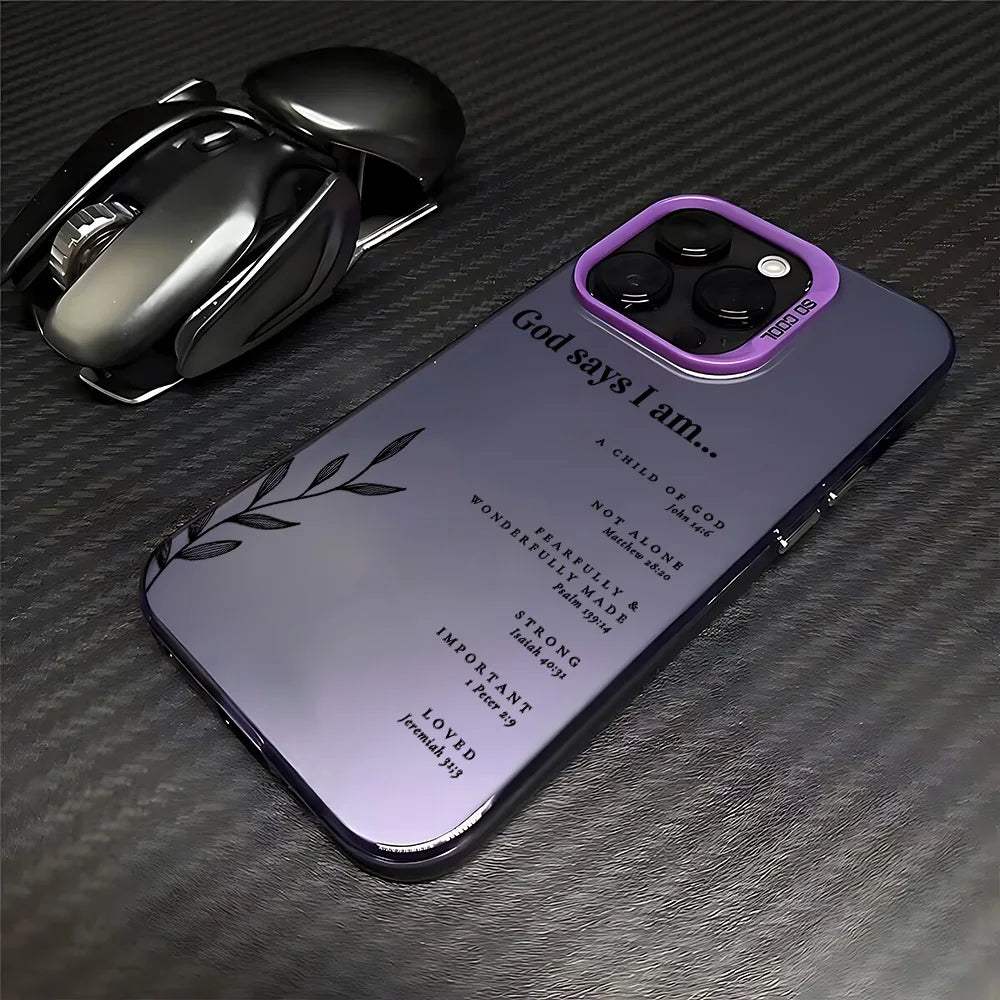 Verse Scripture iPhone Case 