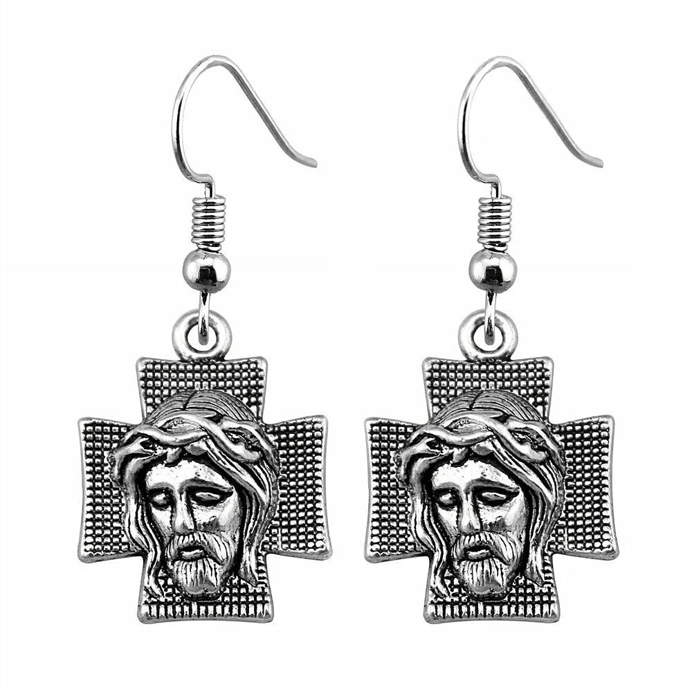Jesus On The Cross Earrings