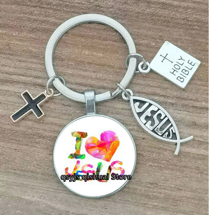 Christian Medallion Keyring Collection