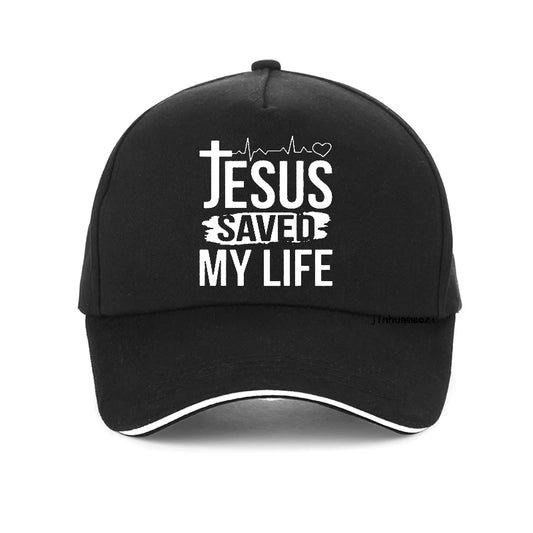 Jesus Saved My Life Vibrant Cap